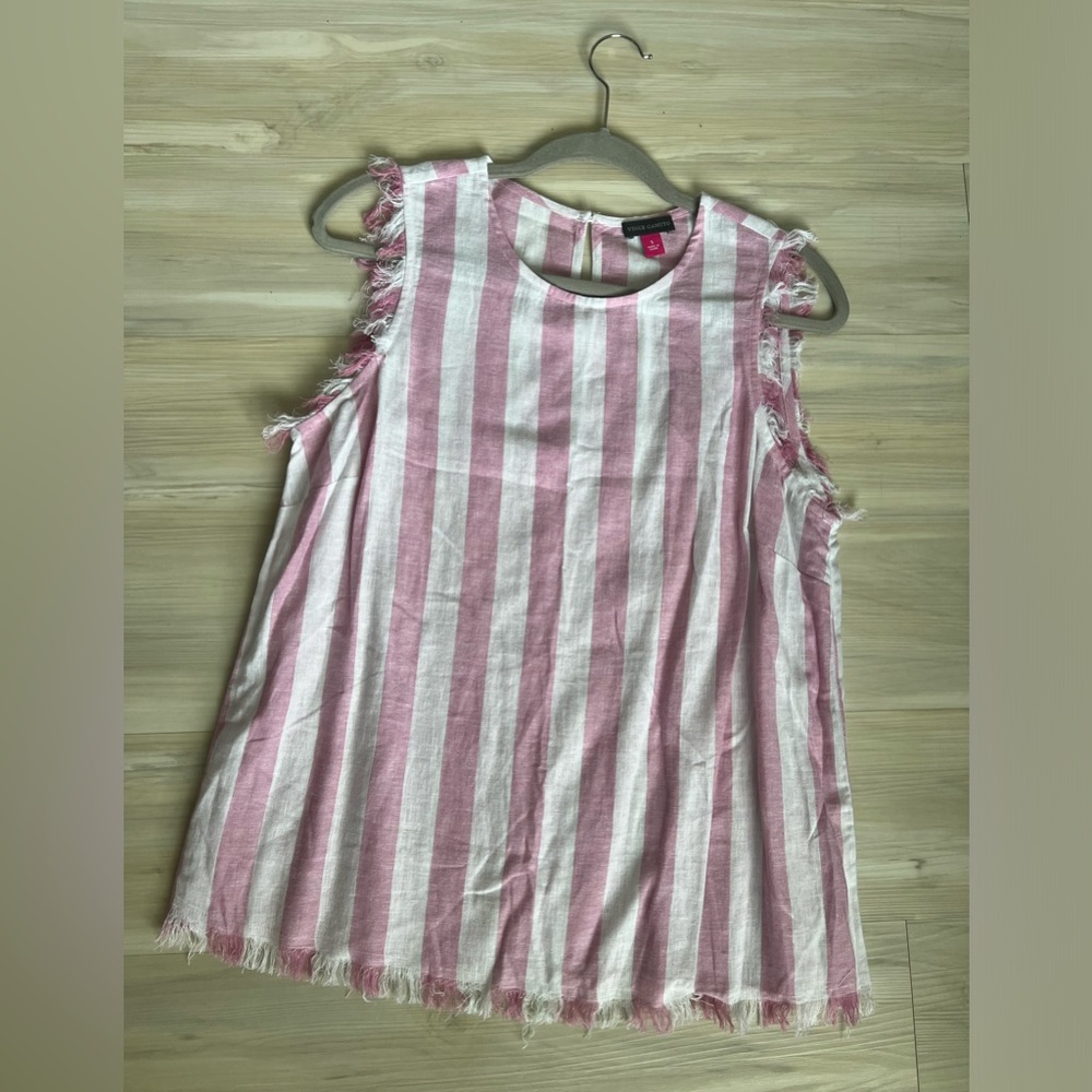 Vince camuto linen tank